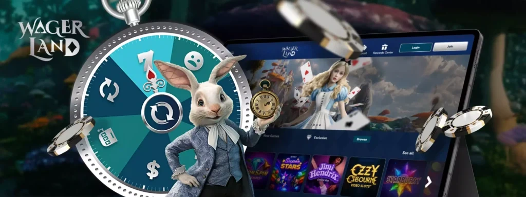 WagerLand Casino App-Screenshot